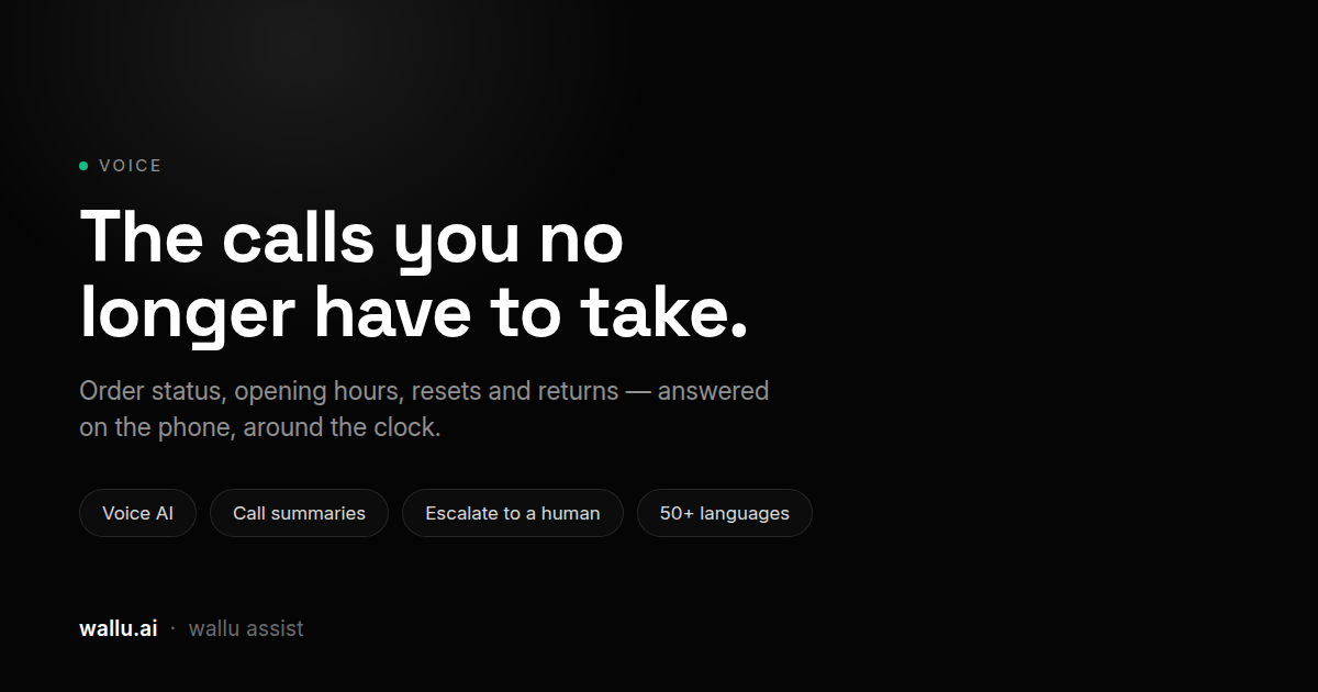 AI voice call center dashboard